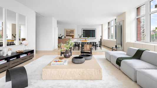 Voormalig minimalistische woning van Kanye West in New York