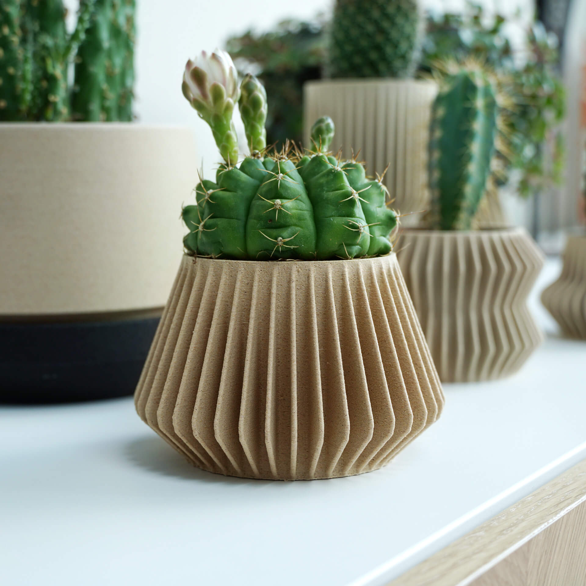 Planter | Ribs, 3D print plantenpot